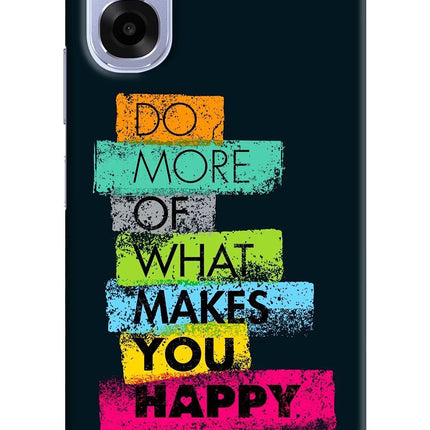 Do More Of What Makes You Happy OPPO K14x 5G Back Cover