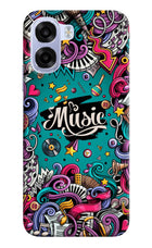 Music Graffiti OPPO K14x 5G Back Cover