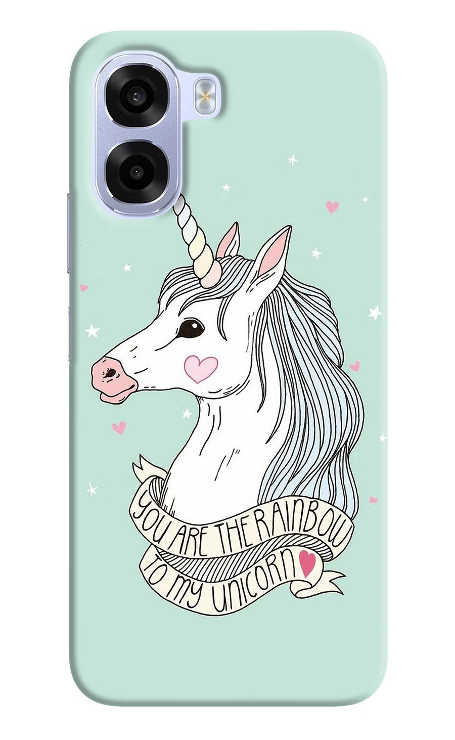 Unicorn Wallpaper OPPO K14x 5G Back Cover, Hard case