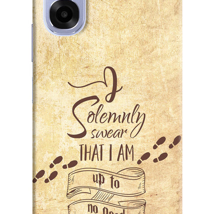I Solemnly swear that i up to no good OPPO K14x 5G Back Cover