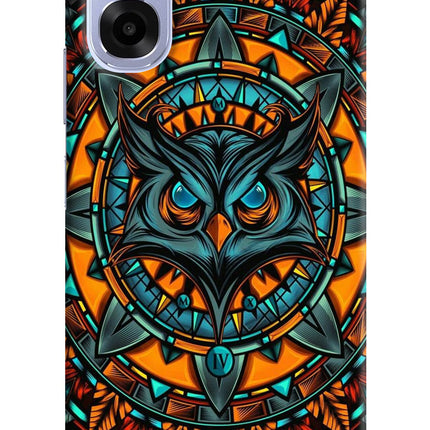 Angry Owl Art OPPO K14x 5G Back Cover