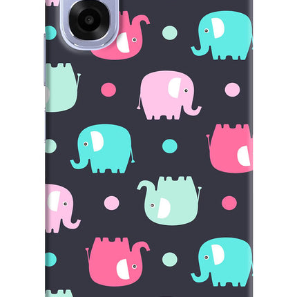 Elephants OPPO K14x 5G Back Cover