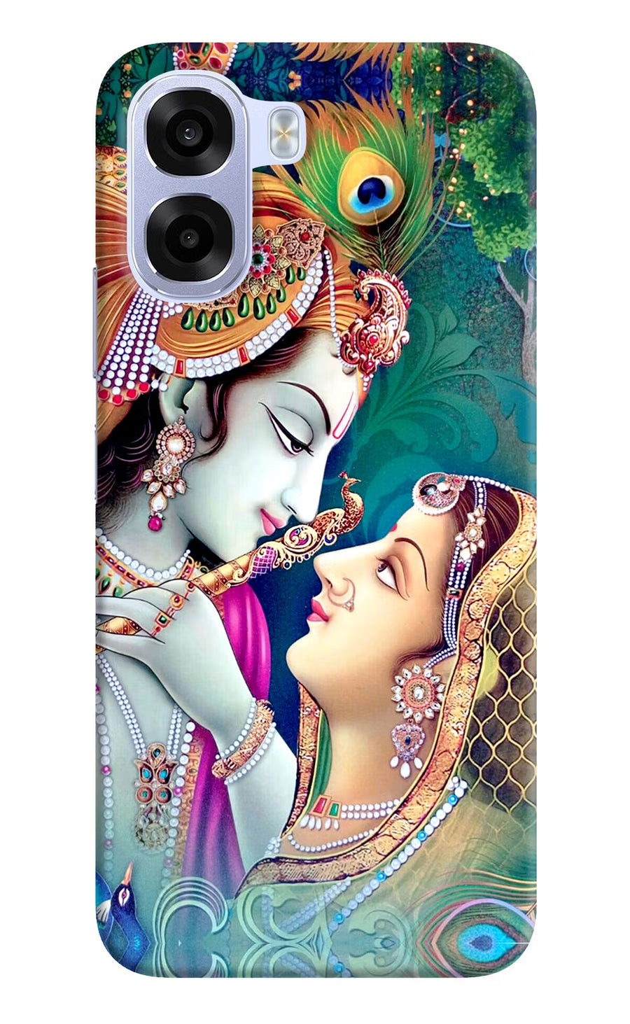 Lord Radha Krishna OPPO K14x 5G Back Cover, Hard case