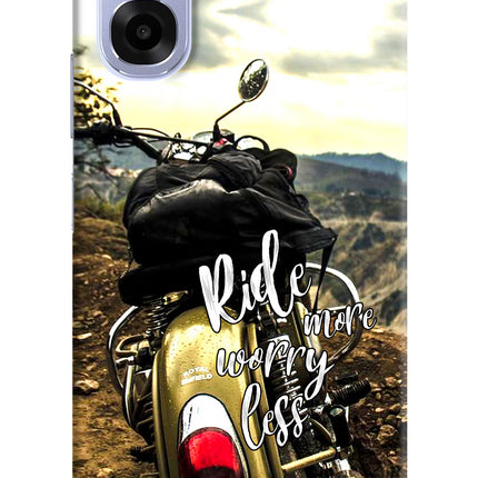 Ride More Worry Less OPPO K14x 5G Back Cover