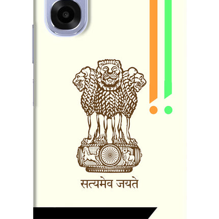 Satyamev Jayate Brown Logo OPPO K14x 5G Back Cover