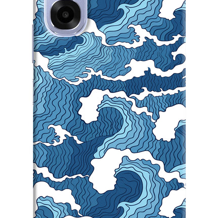 Blue Waves OPPO K14x 5G Back Cover