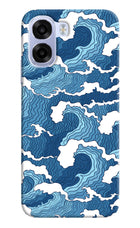 Blue Waves OPPO K14x 5G Back Cover
