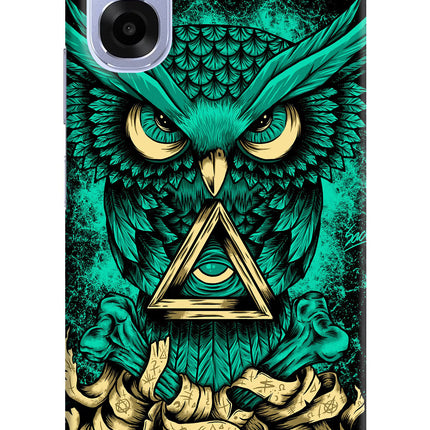 Green Owl OPPO K14x 5G Back Cover