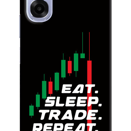 Eat Sleep Trade Repeat OPPO K14x 5G Back Cover