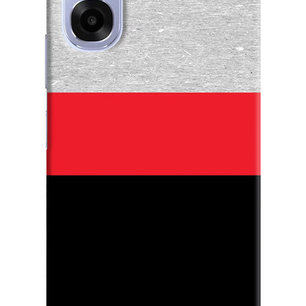 Tri Color Pattern OPPO K14x 5G Back Cover