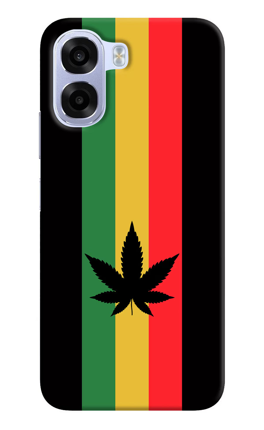 Weed Flag OPPO K14x 5G Back Cover, Hard case