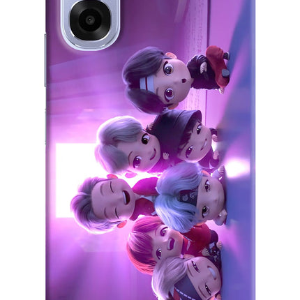 BTS Chibi OPPO K14x 5G Back Cover