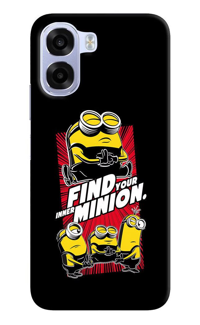 Find your inner Minion OPPO K14x 5G Hard Case Back Cover by Casekaro