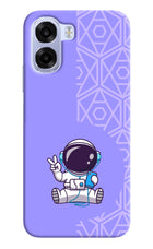 Cute Astronaut Chilling OPPO K14x 5G Back Cover