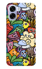 Veggie Doodle OPPO K14x 5G Back Cover