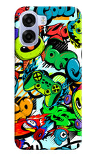 Game Doodle OPPO K14x 5G Back Cover