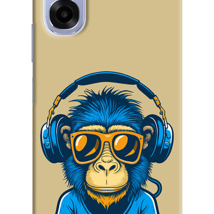 Monkey Headphone OPPO K14x 5G Back Cover