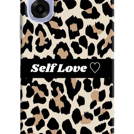 Leopard Print Self Love OPPO K14x 5G Back Cover