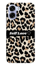 Leopard Print Self Love OPPO K14x 5G Back Cover