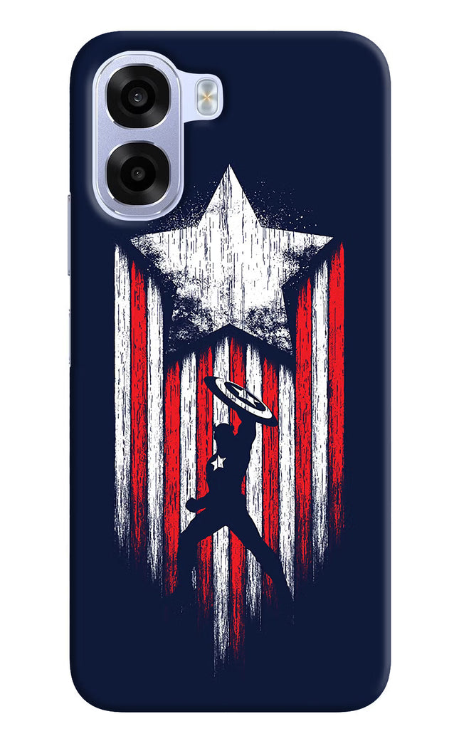 Captain America Marvel Art OPPO K14x 5G Hard Case Back Cover by Casekaro