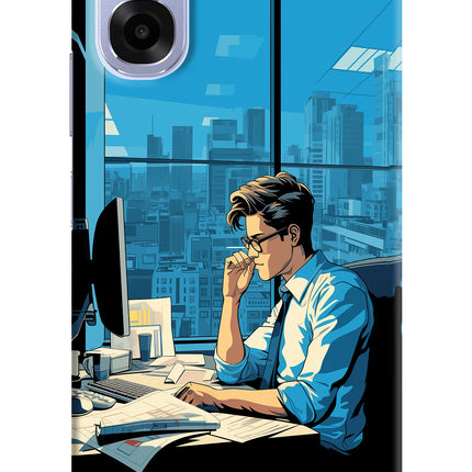 Focused Hustler (AI Generated) OPPO K14x 5G Back Cover