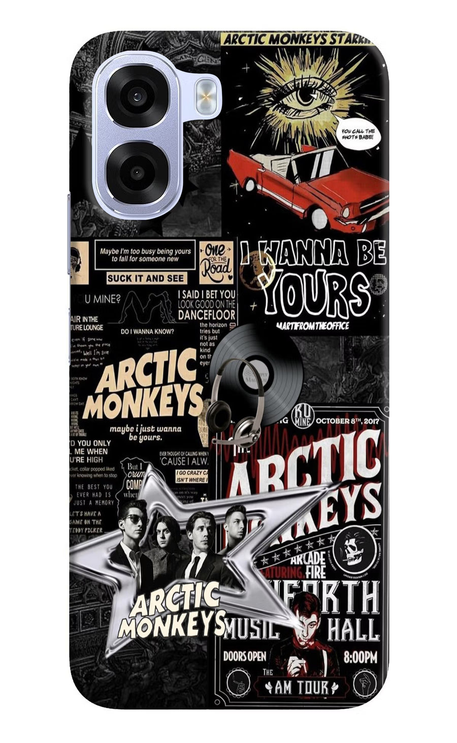 Arctic Monkeys OPPO K14x 5G Back Cover, Hard case