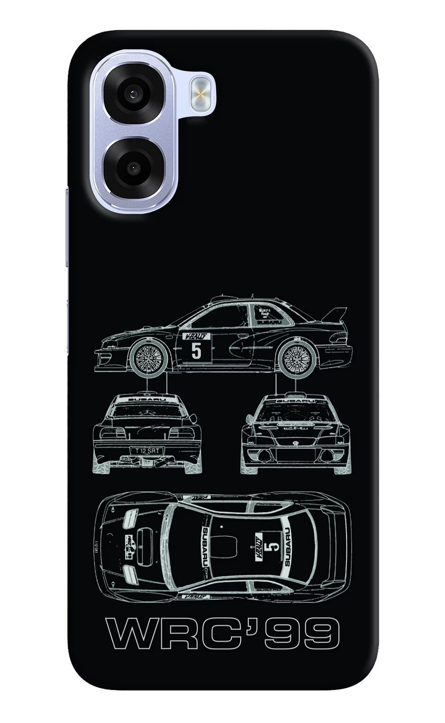 WRC'99 OPPO K14x 5G Back Cover, Hard case