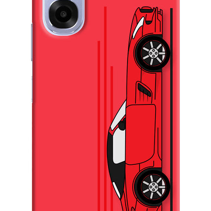 Red Velocity OPPO K14x 5G Back Cover