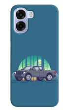 Retro Garage Vibe OPPO K14x 5G Back Cover