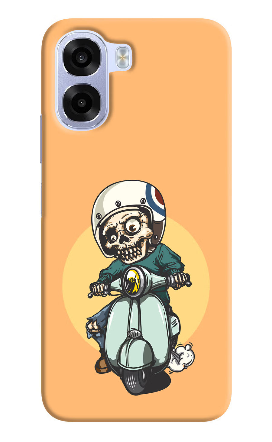Undead Biker OPPO K14x 5G Back Cover, Hard case