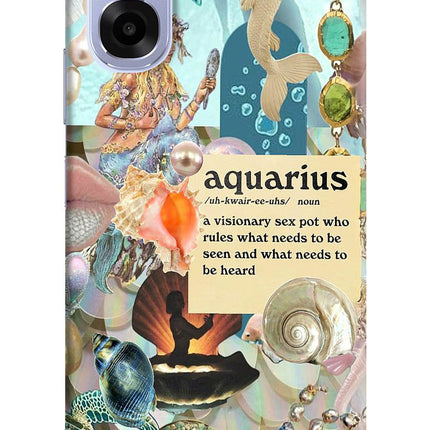 Aquarius Zodiac OPPO K14x 5G Back Cover