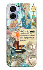 Aquarius Zodiac OPPO K14x 5G Back Cover