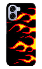 Side Sweep Flames OPPO K14x 5G Back Cover