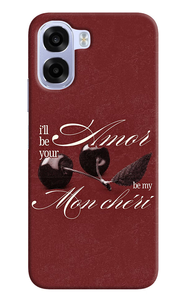Velvet Cherry OPPO K14x 5G Hard Case Back Cover by Casekaro