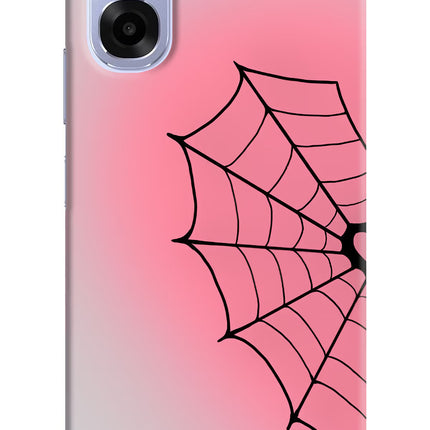 Pink Web OPPO K14x 5G Back Cover