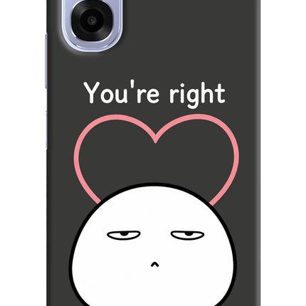 You're Right OPPO K14x 5G Back Cover