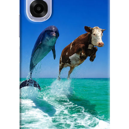 Dolphin vs Cow OPPO K14x 5G Back Cover