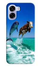 Dolphin vs Cow OPPO K14x 5G Back Cover