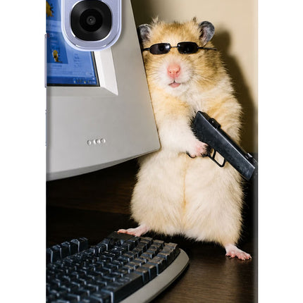 Hacker Hamster OPPO K14x 5G Back Cover