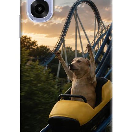 Rollercoaster Dog OPPO K14x 5G Back Cover