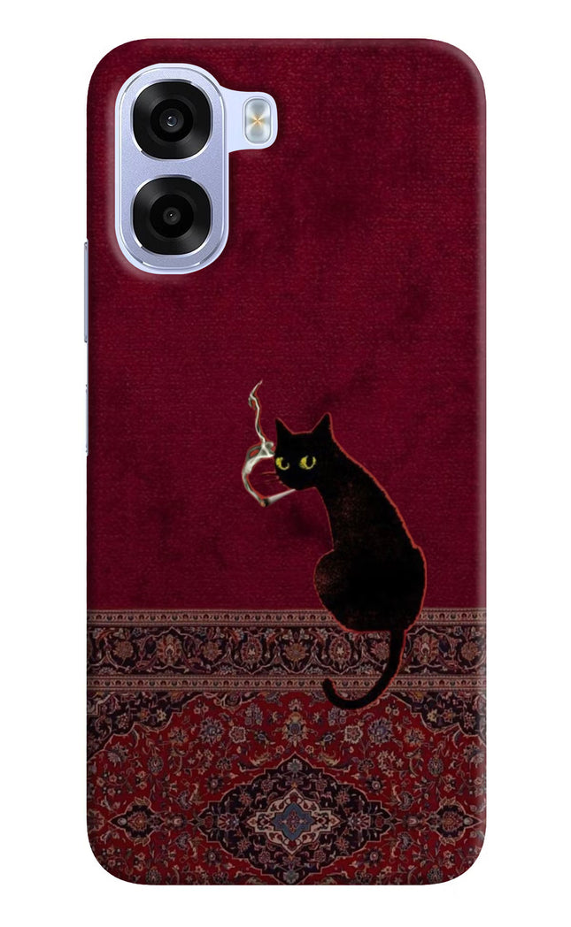 Midnight Cat OPPO K14x 5G Hard Case Back Cover by Casekaro