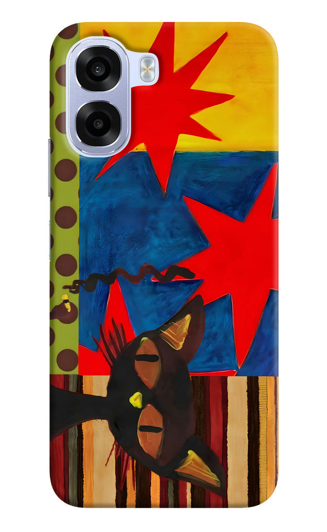 Pop Cat OPPO K14x 5G Hard Case Back Cover by Casekaro