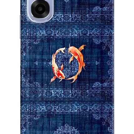 Koi Blue OPPO K14x 5G Hard Case Back Cover by Casekaro