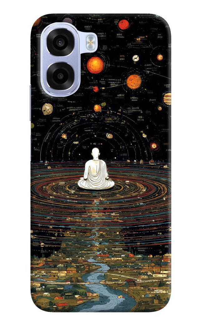 Space Monk OPPO K14x 5G Hard Case Back Cover by Casekaro