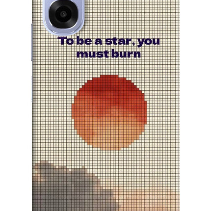 Pixel Sun OPPO K14x 5G Hard Case Back Cover by Casekaro