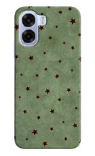 Green Stars OPPO K14x 5G Hard Case Back Cover by Casekaro