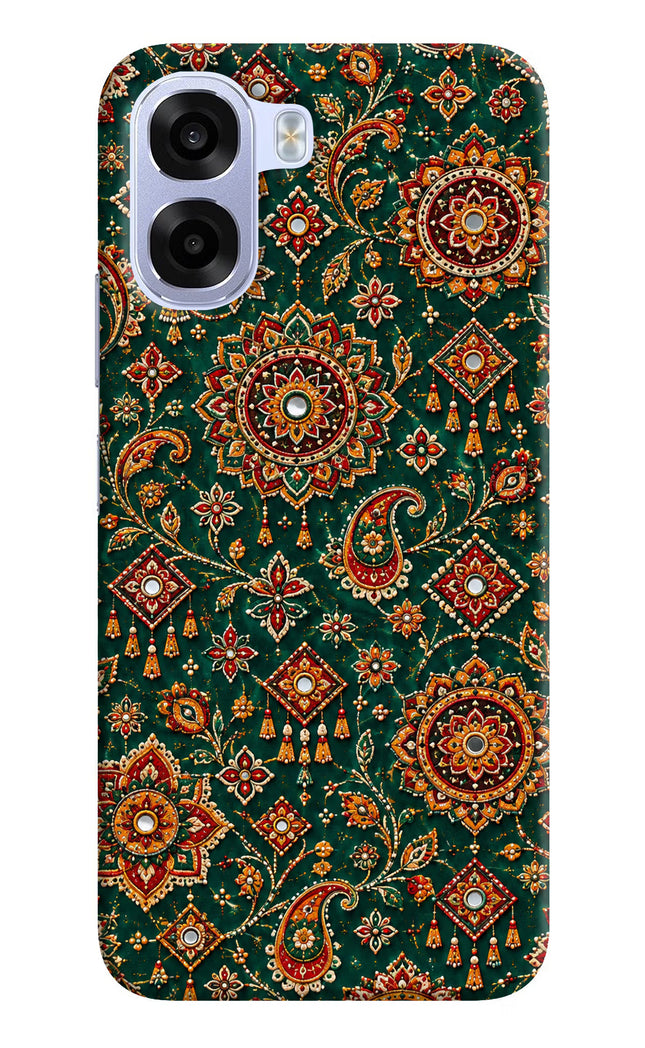 Green Pataka OPPO K14x 5G Hard Case Back Cover by Casekaro