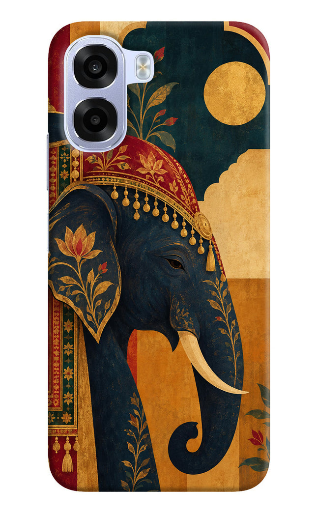 Royal Elephant OPPO K14x 5G Hard Case Back Cover by Casekaro