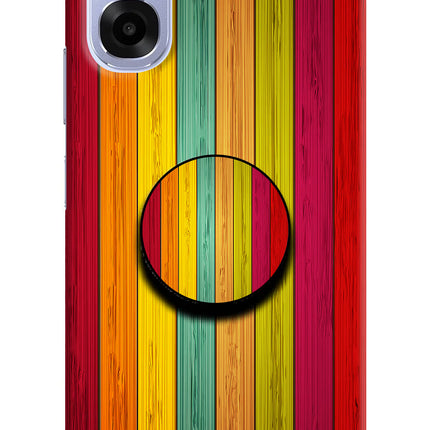 Multicolor Wooden OPPO K14x 5G Pop Case