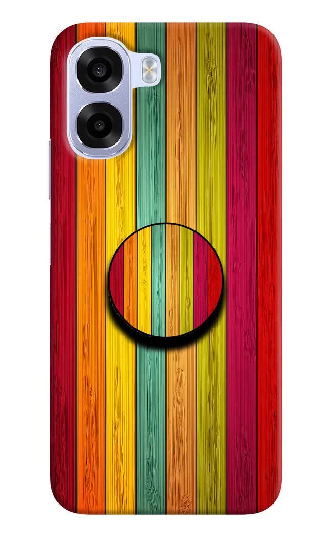 Multicolor Wooden OPPO K14x 5G Pop Case by Casekaro